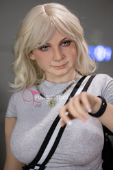 140cm White Hair G Cup Funwest Doll Granny Sex Doll